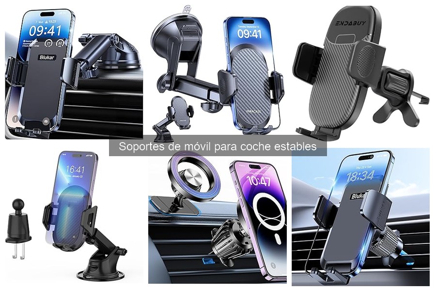 Comparativa de Soportes de Móvil para Coche: ¿Cuál Elegir?