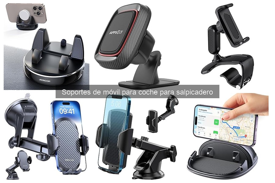 Comparativa de Soportes de Móvil para Coche: Hoppac vs JOYROOM vs Beeasy