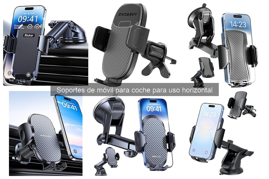 Comparativa de soportes de móvil para coche: Hoppac vs Miracase