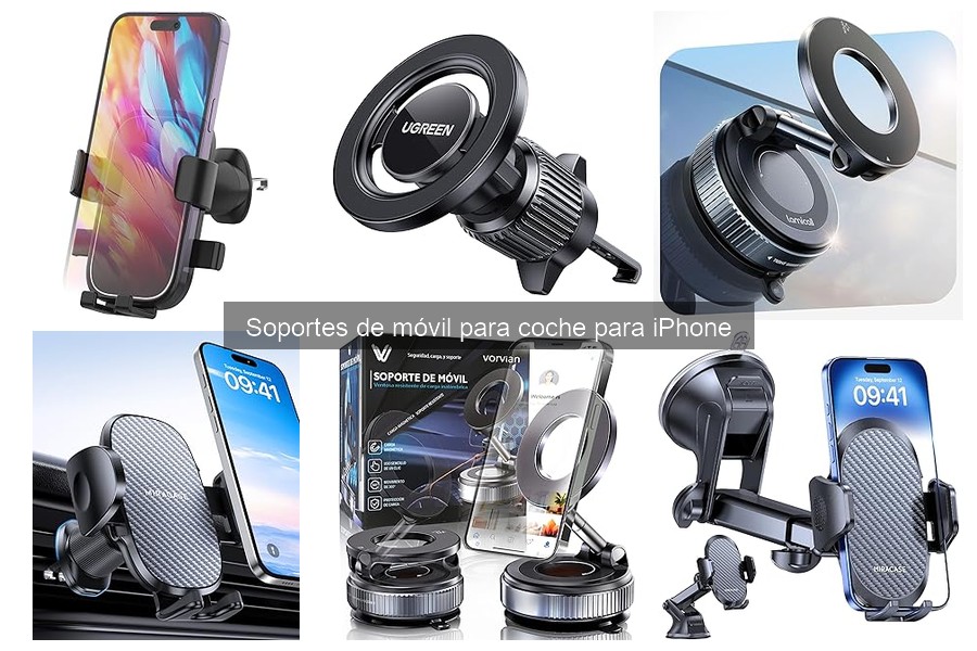 Comparativa de Soportes de Móvil para Coche: Mejor Opción para iPhone