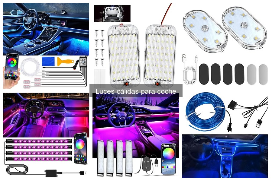 Comparativa: Luces cálidas vs. Luces LED para coche