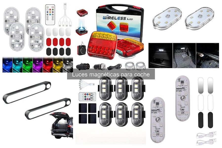 Comparativa: Luces Magnéticas vs. Luces Tradicionales para Coche
