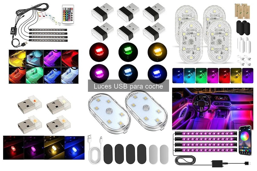 Comparativa: Luces USB para Coche vs. Luces Tradicionales