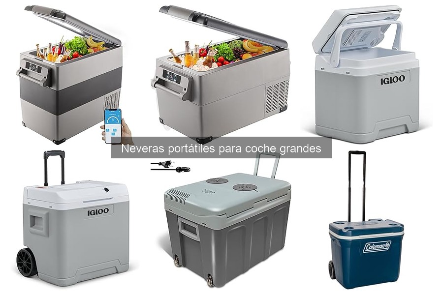 ** Comparativa: Neveras portátiles grandes vs. pequeñas para coche