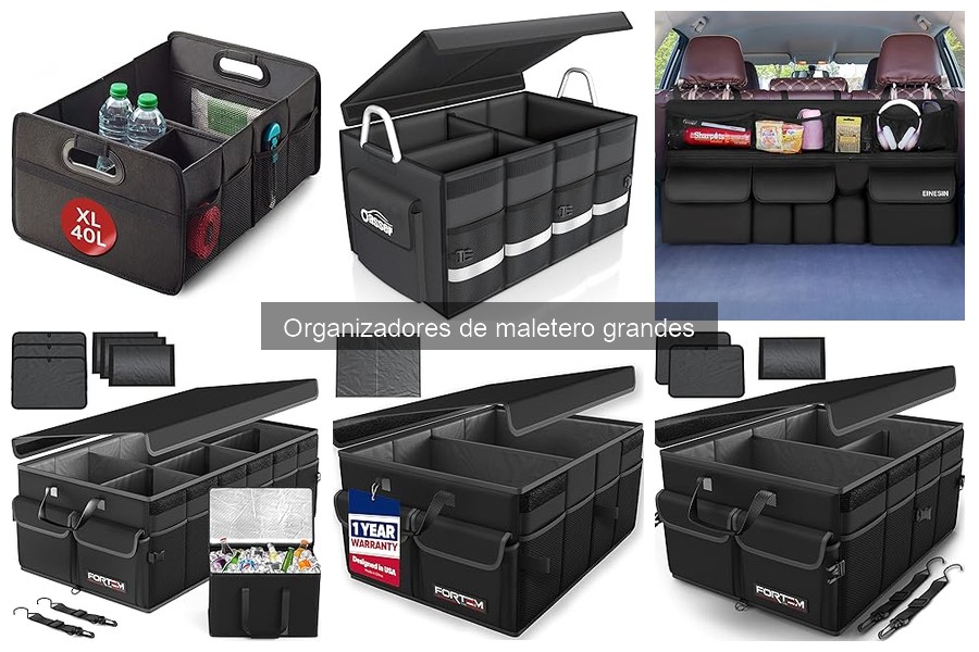 Comparativa: Organizador de Maletero Grande vs Pequeño