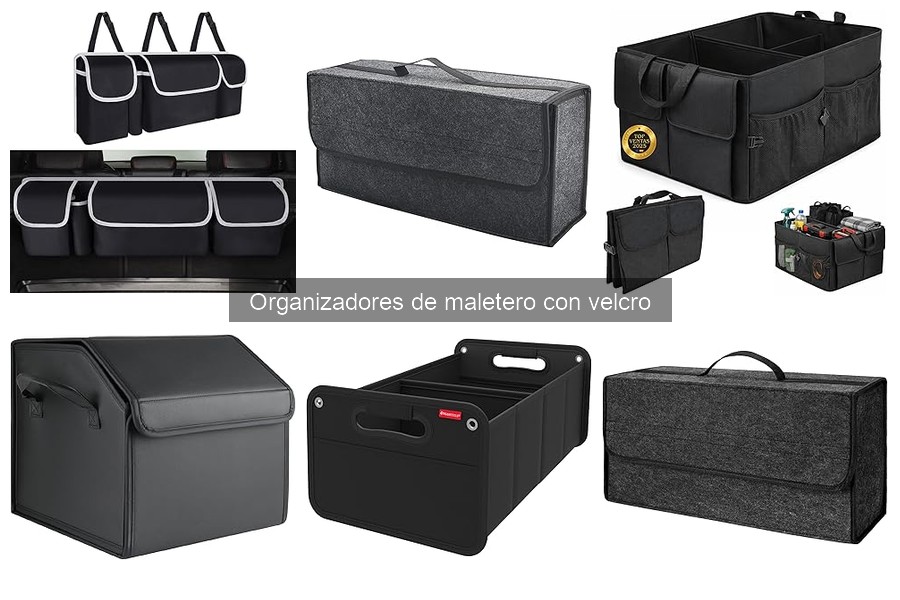 Comparativa: Organizadores de Maletero con y sin Velcro