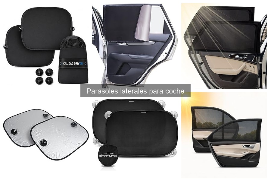 Comparativa: Parasoles Laterales vs. Frontales para Coche