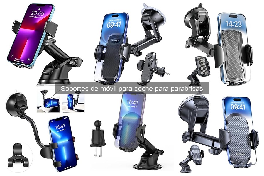 Comparativa Soportes Móvil Magnéticos vs Ventosa para Coche