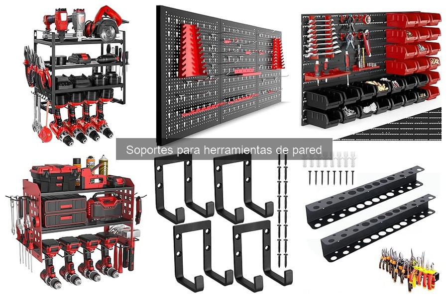 Comparativa: Soportes para herramientas vs estanterías