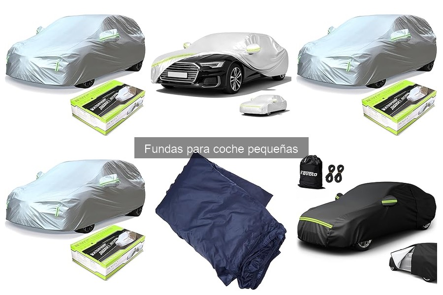 Compatibilidad de fundas para coche pequeñas con accesorios