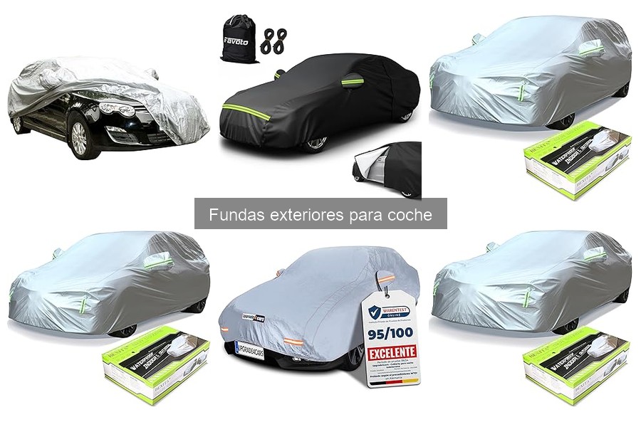 Compra fundas exteriores de coche baratas: mejores opciones