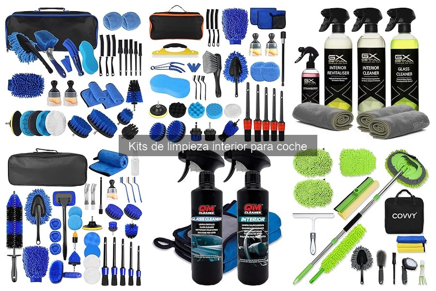 Comprar Kits de Limpieza Interior para Coche a Buen Precio
