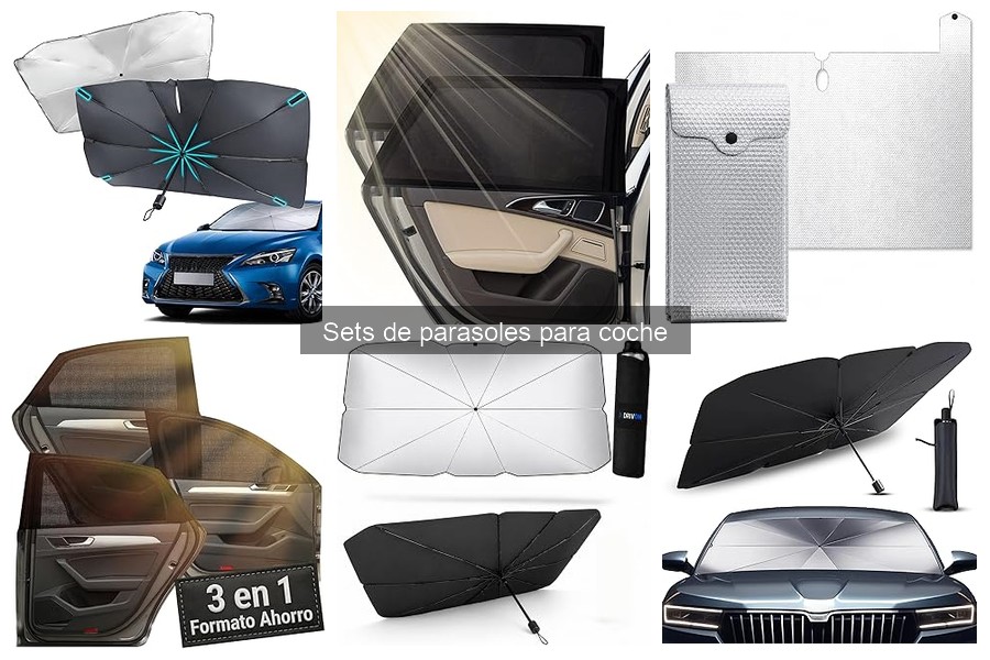 ¿Cuál es el mejor set de parasoles para coche? Comparativa 2023
