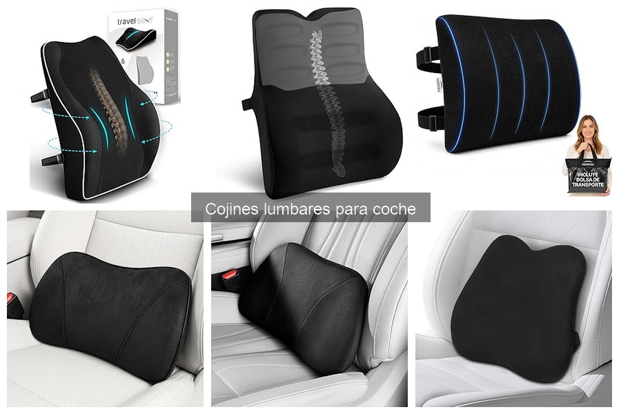 ¿Cuánto cuesta un cojín lumbar para coche? Precios y opciones