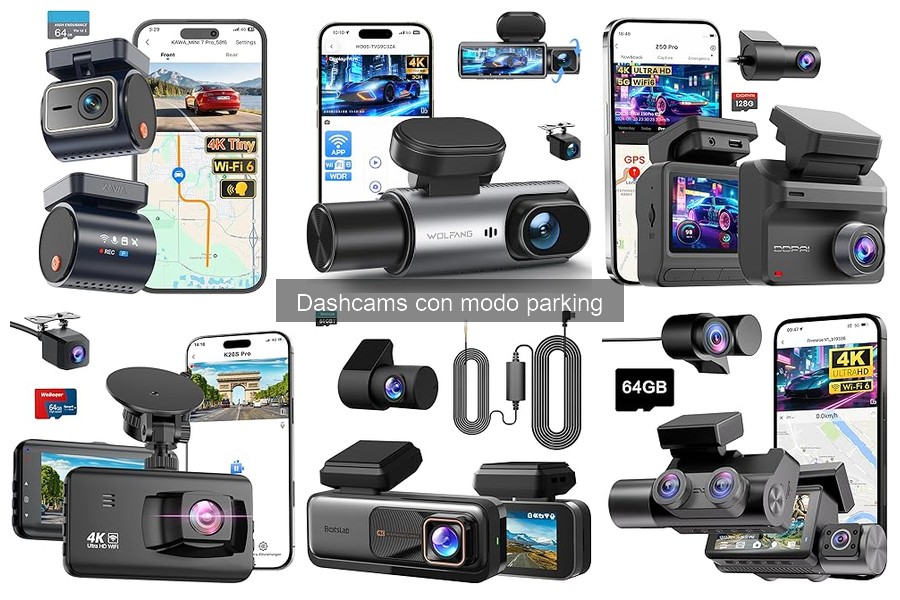 ¿Cuánto cuesta una dashcam con modo parking? Precios y opciones