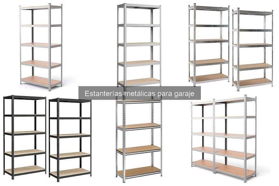 ¿Cuánto cuesta una estantería metálica para garaje? Precios y opciones