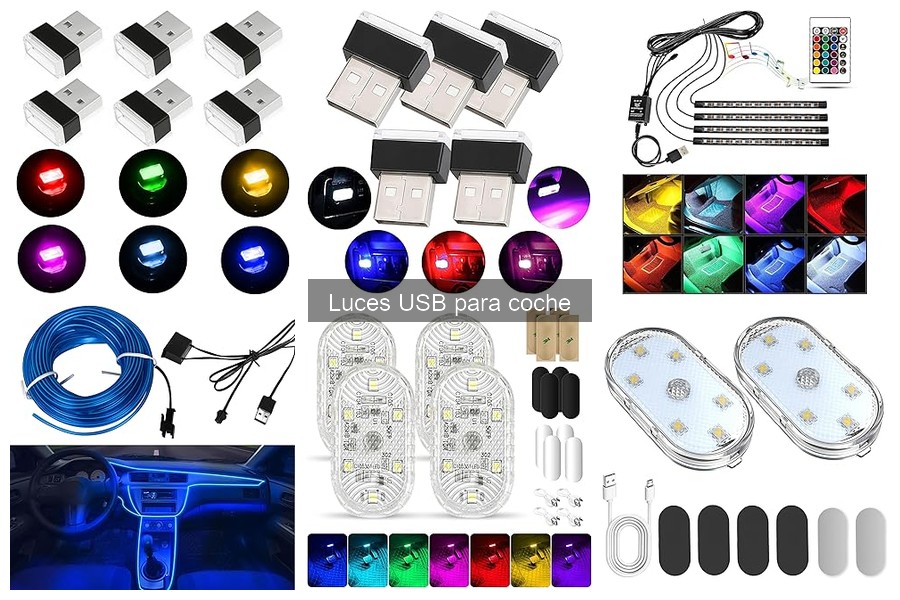 Cuidado y mantenimiento de luces USB en tu coche