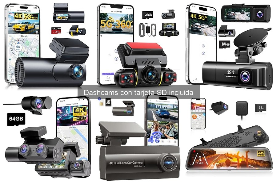 Dashcams económicas con tarjeta SD: Mejores alternativas 2023