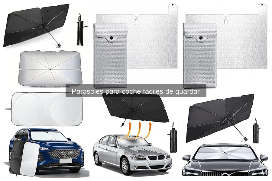 Descubre los parasoles para coche fáciles de guardar