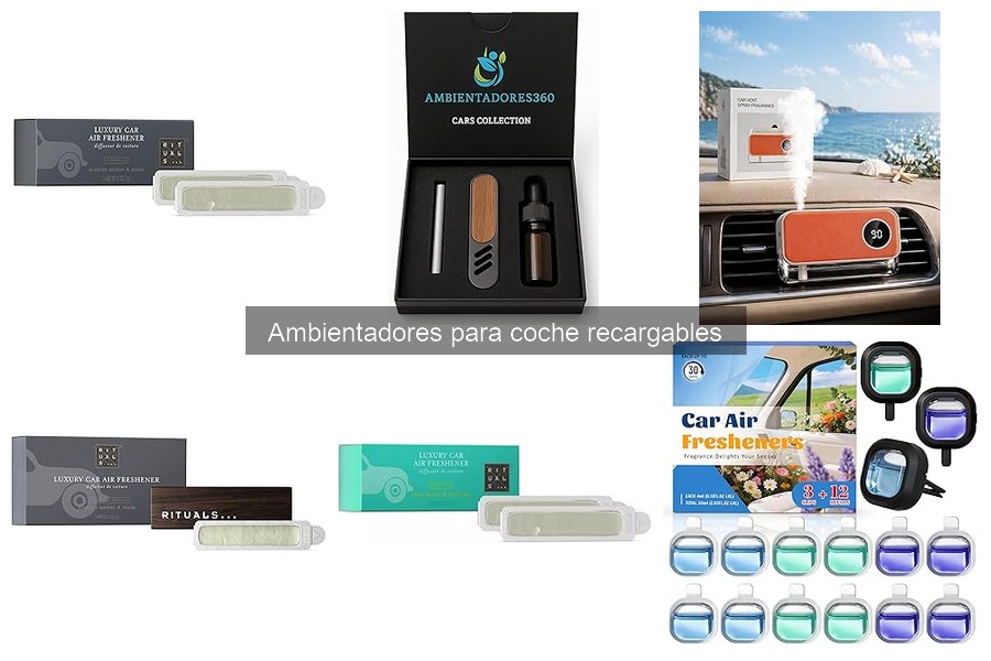 Descubre qué son los ambientadores recargables para coche