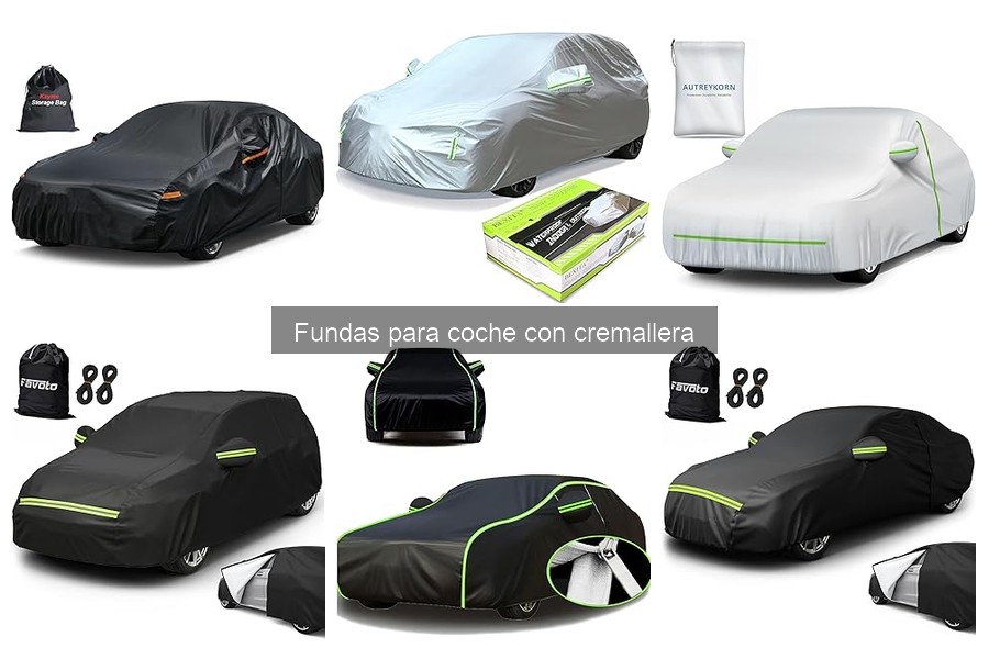 Diferencias entre fundas de coche con cremallera y elásticas