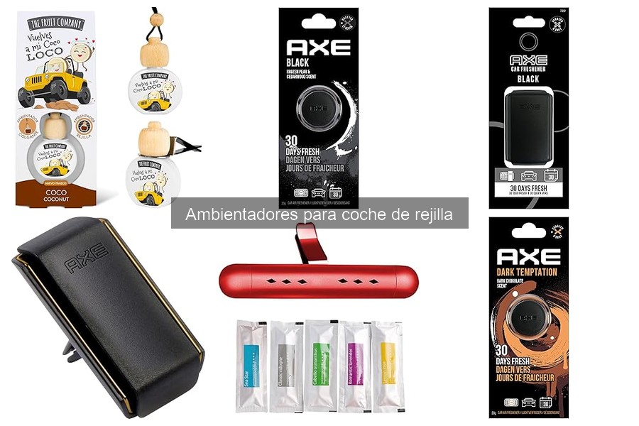 Dónde comprar ambientadores de coche de rejilla en oferta