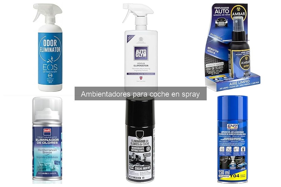 Dónde comprar ambientadores en spray para coche: guía 2023