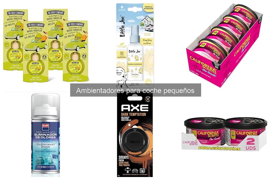 Dónde comprar ambientadores pequeños para coche al mejor precio