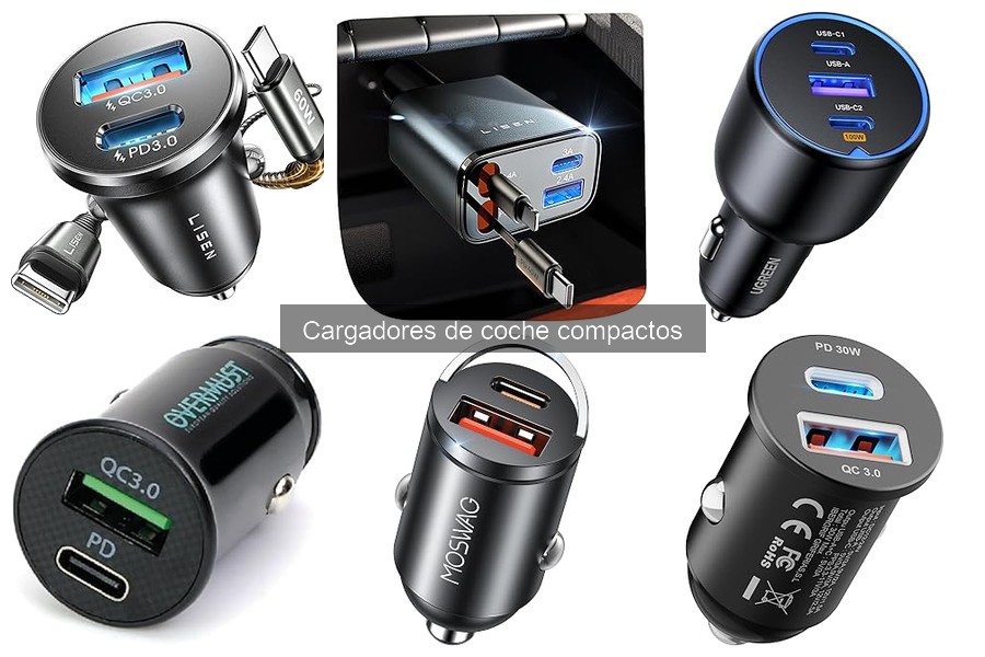 Dónde comprar cargadores de coche compactos a buen precio