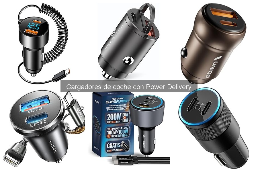 Dónde comprar cargadores de coche con Power Delivery
