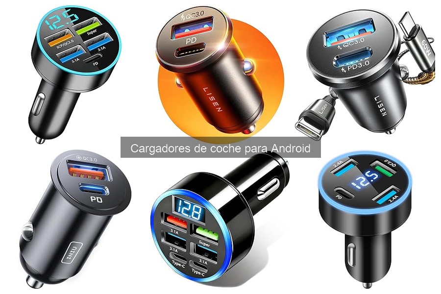 Dónde Comprar Cargadores de Coche para Android al Mejor Precio