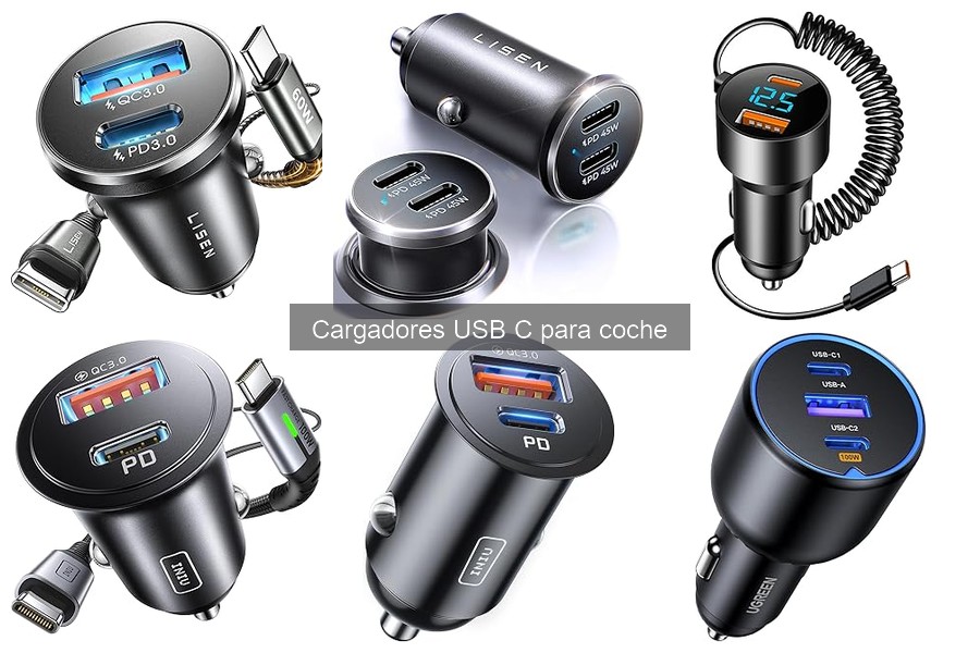 Dónde comprar cargadores USB C para coche a buen precio