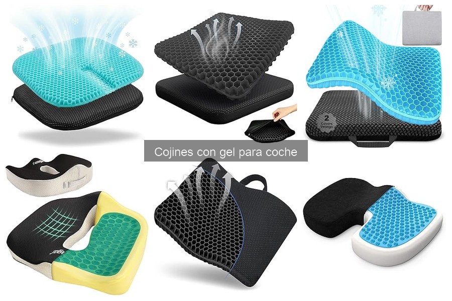 Dónde comprar cojines con gel para coche: Mejores opciones y ofertas