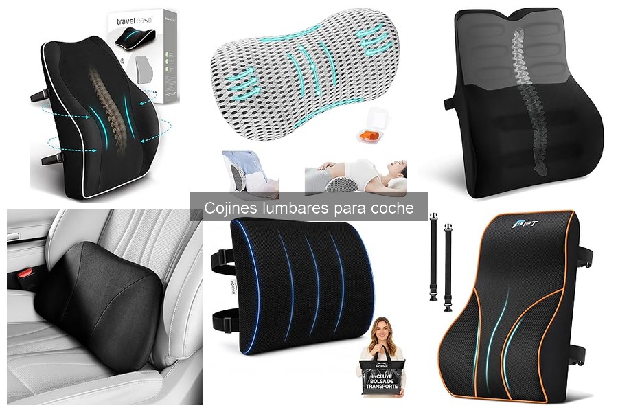 Dónde comprar cojines lumbares para coche: mejores tiendas y ofertas