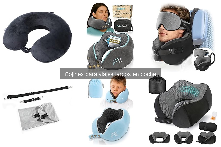 Dónde comprar cojines para viajes largos en coche
