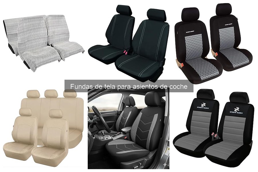 Dónde comprar fundas de tela para asientos de coche económicas