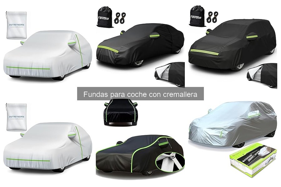 Dónde comprar fundas para coche con cremallera en España