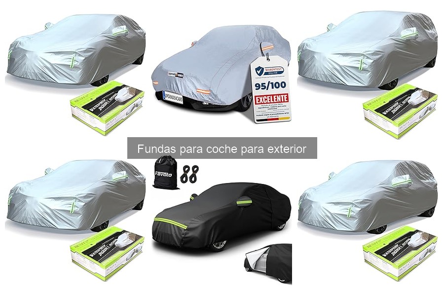 Dónde comprar fundas para coche exterior: mejores opciones