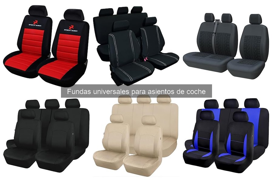 Dónde comprar fundas universales para asientos de coche