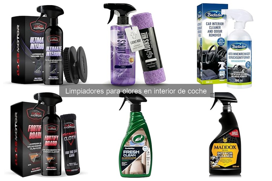 Dónde comprar limpiadores de olores para coches eficaces