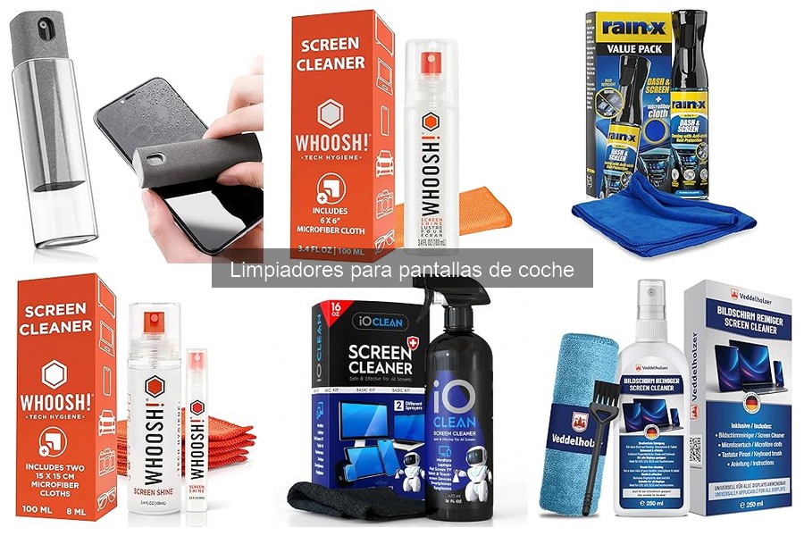 ** Dónde comprar limpiadores para pantallas de coche: guía completa
