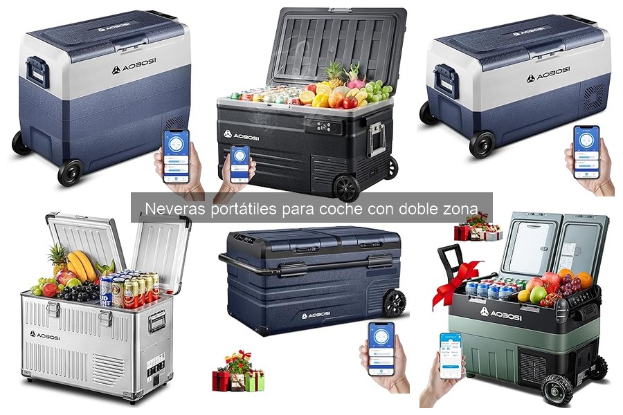 Dónde comprar neveras portátiles con doble zona al mejor precio