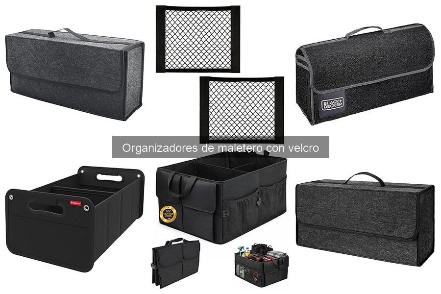 Dónde comprar organizadores de maletero con velcro