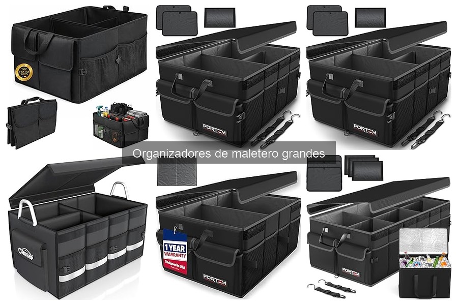Dónde comprar organizadores de maletero grandes: ¡mejores opciones!