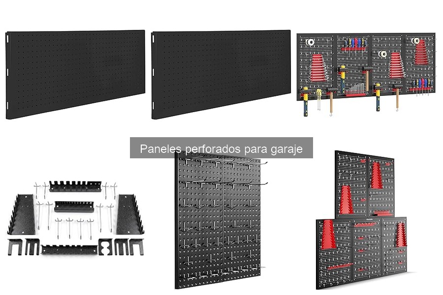 Dónde comprar paneles perforados para garaje a buen precio