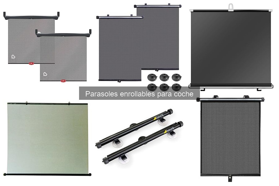 Dónde comprar parasoles enrollables para coche: Guía y opciones