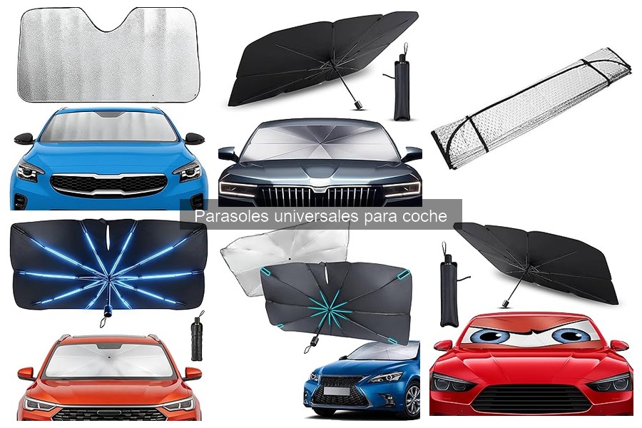 Dónde comprar parasoles universales para coche baratos