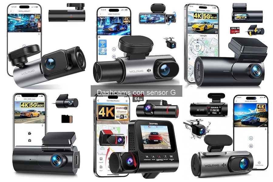 ¿Dónde comprar una dashcam con sensor G al mejor precio?