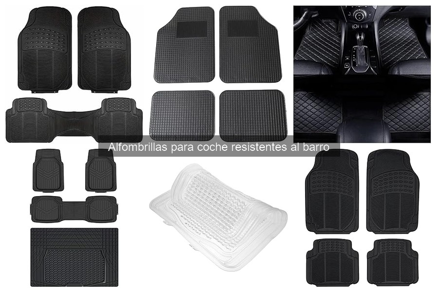 Durabilidad de Alfombrillas Resistentes al Barro para Coche