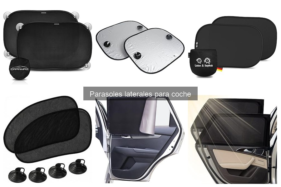 Efectividad de los Parasoles Laterales para Reducir el Calor en el Coche